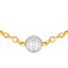 TOMEI Elongated Statement Bead Necklace, Yellow Gold 916