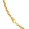 TOMEI Elongated Statement Bead Necklace, Yellow Gold 916