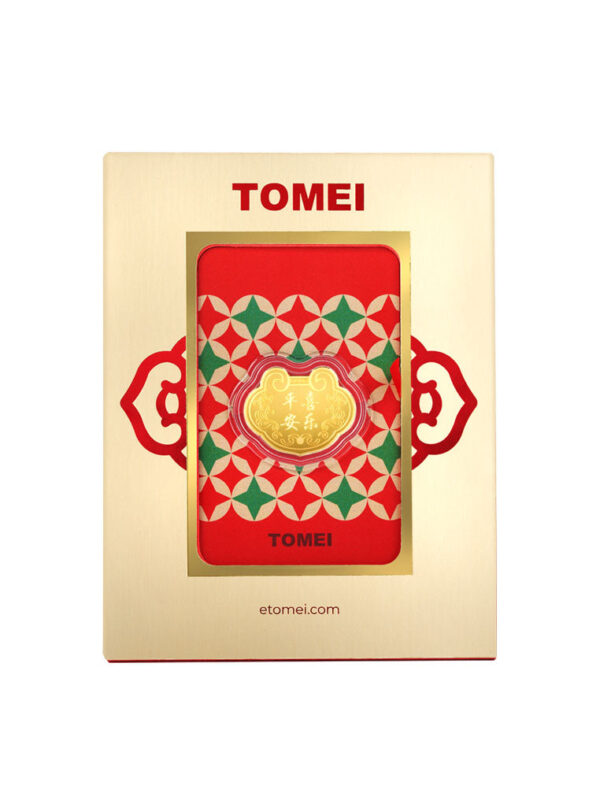 TOMEI Peaceful Bliss Gold Bar 5GM I Fine Gold 9999