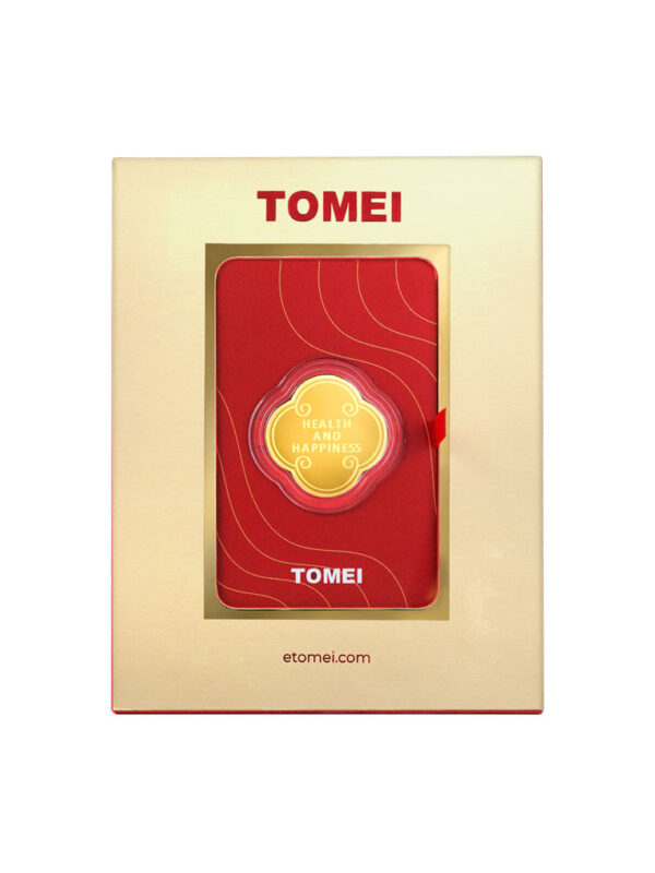 TOMEI Health and Happiness Gold Bar 5GM I Fine Gold 9999