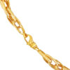 TOMEI Layered Loop Necklace, Yellow Gold 916