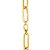 TOMEI Lusso Italia Bold Link Statement Bracelet, Yellow Gold 916
