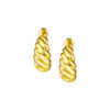 TOMEI Lusso Italia Earrings, Yellow Gold 916