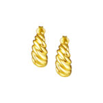 TOMEI Lusso Italia Earrings, Yellow Gold 916