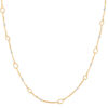 TOMEI Dual-Tone Long Necklace, Yellow Gold 916