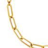 TOMEI Lusso Italia Bold Link Statement Bracelet, Yellow Gold 916