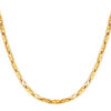 TOMEI Lusso Italia Split Link Chain Necklace, Yellow Gold 916