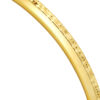 TOMEI Laser Bangle, Yellow Gold 999