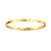 TOMEI Laser Bangle, Yellow Gold 999
