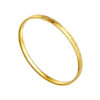 TOMEI Laser Bangle, Yellow Gold 999