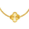 TOMEI Lucky Clover Charm, Yellow Gold 916