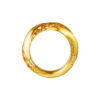 TOMEI Lusso Italia Entwined Filigree Leaf Ring, Yellow Gold 916