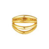TOMEI Lusso Italia Quadruple Harmony Ring, Yellow Gold 916