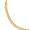 TOMEI Dual-Tone Spiral Bracelet, Yellow Gold 916