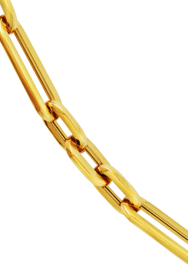 TOMEI Lusso Italia Chain Linked Bracelet, Yellow Gold 916