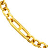TOMEI Lusso Italia Linking Chain Bracelet, Yellow Gold 916
