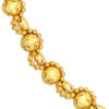 TOMEI Ball with Tiny Beads Bracelet, Yellow Gold 916