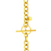 TOMEI Lusso Italia Linking Chain Bracelet, Yellow Gold 916