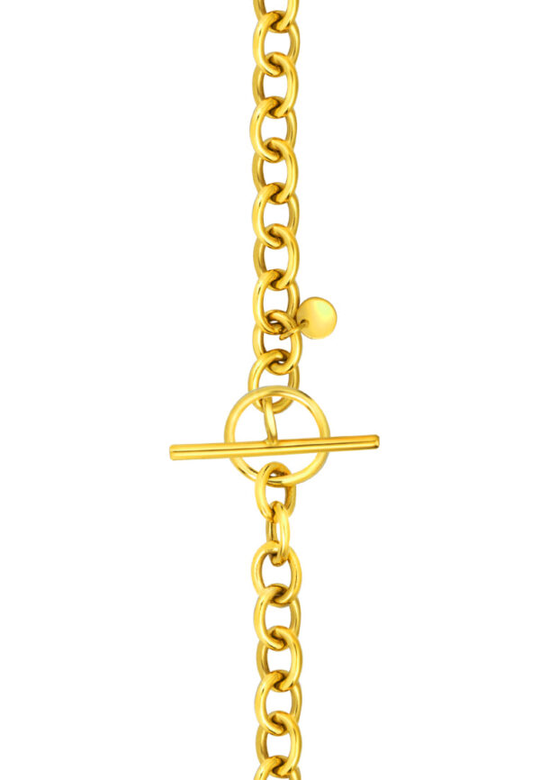 TOMEI Lusso Italia Linking Chain Bracelet, Yellow Gold 916