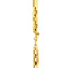 TOMEI Lusso Italia Linked Necklace, Yellow Gold 916