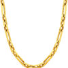 TOMEI Lusso Italia Linked Necklace, Yellow Gold 916