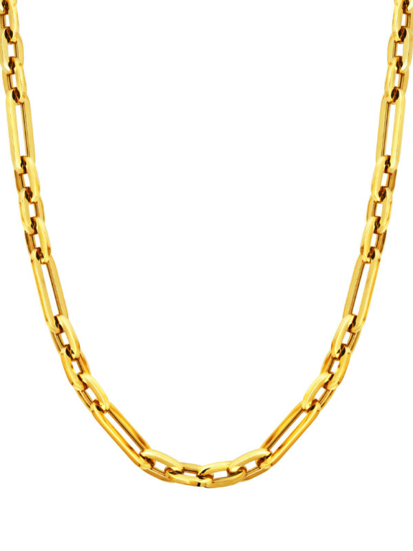 TOMEI Lusso Italia Linked Necklace, Yellow Gold 916