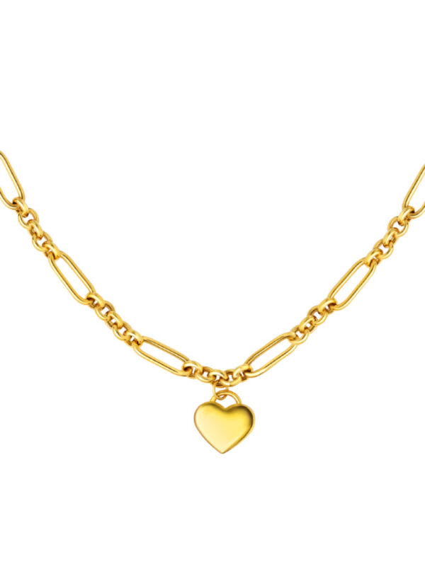 TOMEI Lusso Italia Love Necklace, Yellow Gold 916