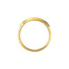 TOMEI Dual-Tone Romantic Ring, Yellow Gold 916