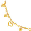 TOMEI Lusso Italia Love Stories Bracelet, Yellow Gold 916