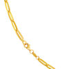 TOMEI Lusso Italia Loop Link Necklace, Yellow Gold 916
