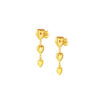 TOMEI Lusso Italia Love Dangling Earrings, Yellow Gold 916