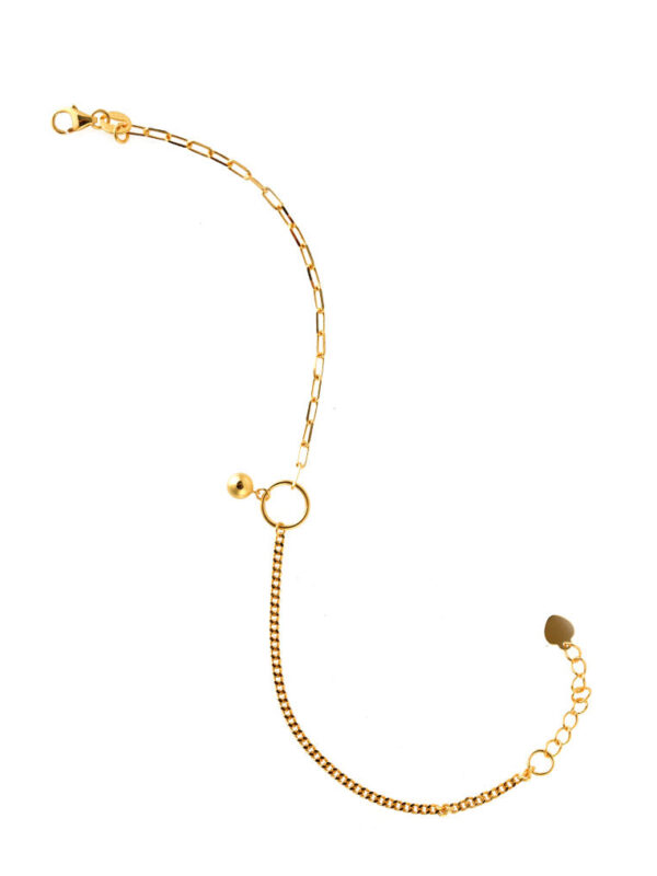 TOMEI Contradistinctively Gilded Sensations Bracelet, Yellow Gold 916