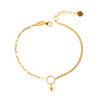TOMEI Contradistinctively Gilded Sensations Bracelet, Yellow Gold 916