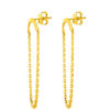 TOMEI Lusso Italia Earrings, Yellow Gold 916 (IQ-X3E201403-1C) (3.36g)