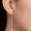 TOMEI Lusso Italia Drop Earrings, Yellow Gold 916