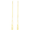 TOMEI Lusso Italia Drop Earrings, Yellow Gold 916
