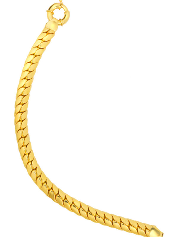 TOMEI Lusso Italia Snake Bracelet, Yellow Gold 916
