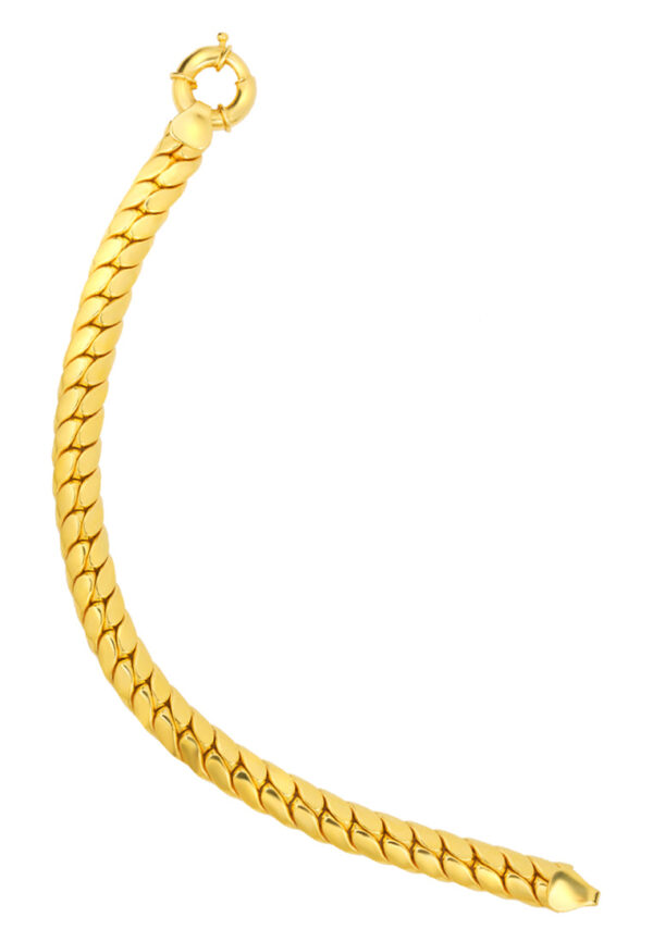 TOMEI Lusso Italia Snake Bracelet, Yellow Gold 916