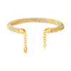 TOMEI Lusso Italia Dual-Tone Beads Bangle, Yellow Gold 916