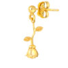TOMEI Lusso Italia Rose Bud Earrings, Yellow Gold 916