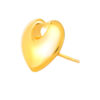 TOMEI Lusso Italia Sweet Heart Earrings, Yellow Gold 916