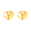 TOMEI Lusso Italia Sweet Heart Earrings, Yellow Gold 916