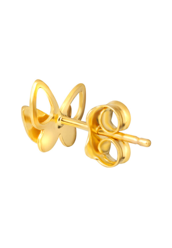 TOMEI Lusso Italia Butterfly Earrings, Yellow Gold 916