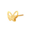 TOMEI Lusso Italia Butterfly Earrings, Yellow Gold 916