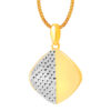 TOMEI Dual-Tone Duplex Pendant, Yellow Gold 916