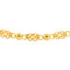 TOMEI Interlinking Beads Bracelet, Yellow Gold 999