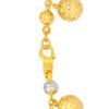 TOMEI Dual-Tone Lovely Beads Bracelet, Yellow Gold 916