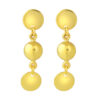 TOMEI Lusso Italia Dangling Earrings, Yellow Gold 916