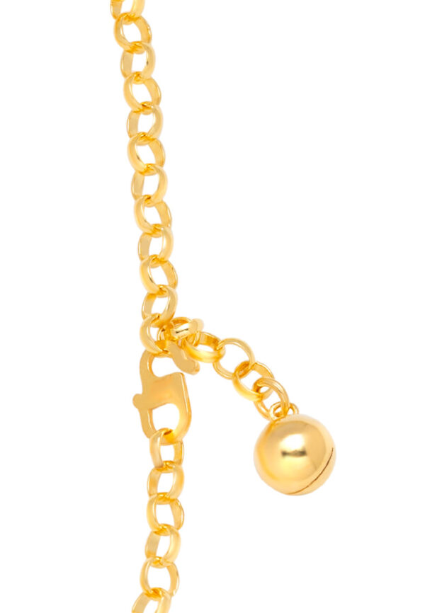 TOMEI Kids Donut & Ice-Cream Bracelet, Yellow Gold 916