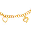TOMEI Chasing Hearts Bracelet, Yellow Gold 916